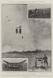 En rival til ballonen, dragen i krigsførelse